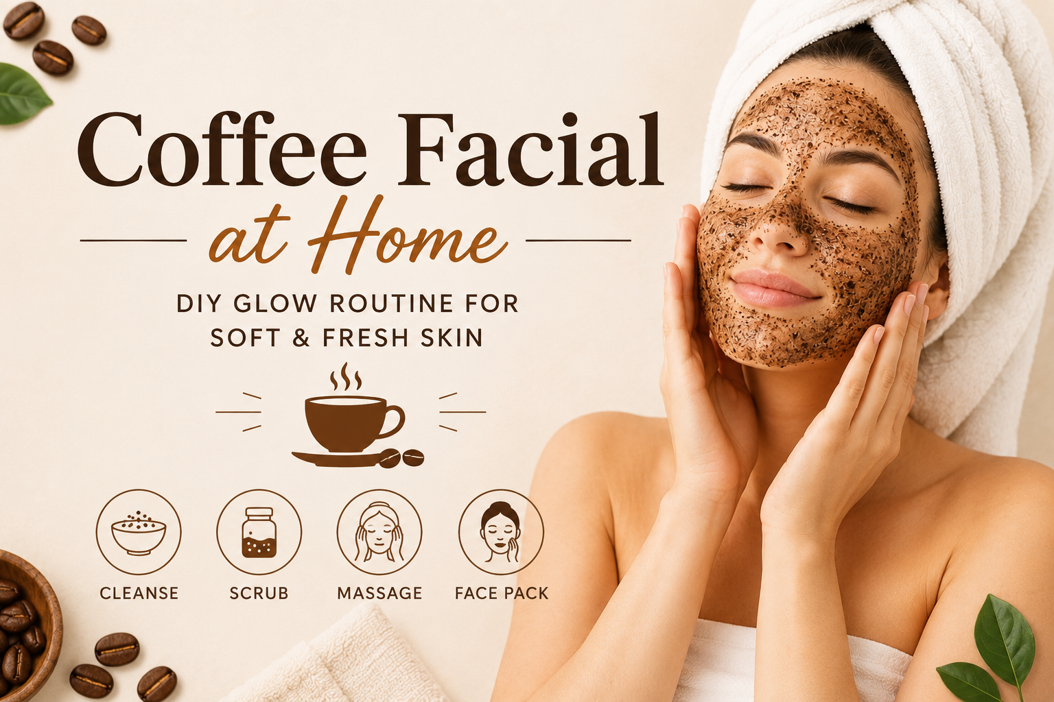 Coffee Facial at Home: Easy DIY Glow Routine for Soft & Fresh Skin ☕✨ chatgpt image may 17, 2026, 10 41 35 pm