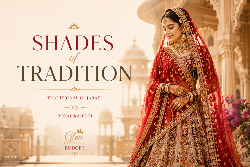 Shades of Tradition: Traditional Gujarati vs Royal Rajputi Bridal Styles chatgpt image may 29, 2026, 10 10 58 pm