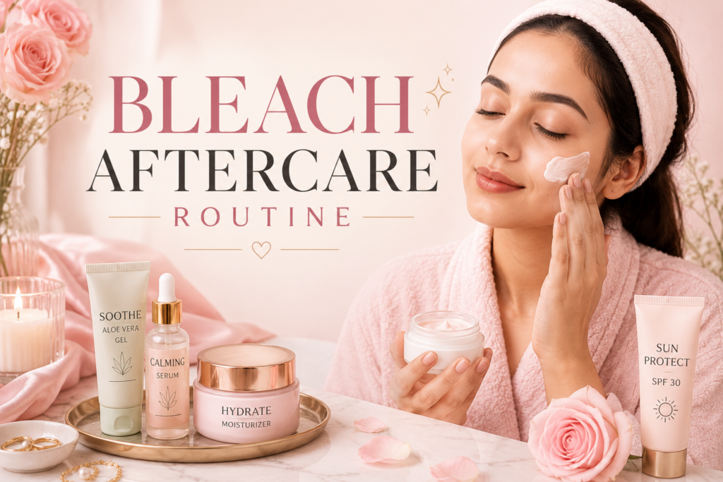 Bleach Aftercare Routine: 5 Essential Steps to Protect Your Glow featured
