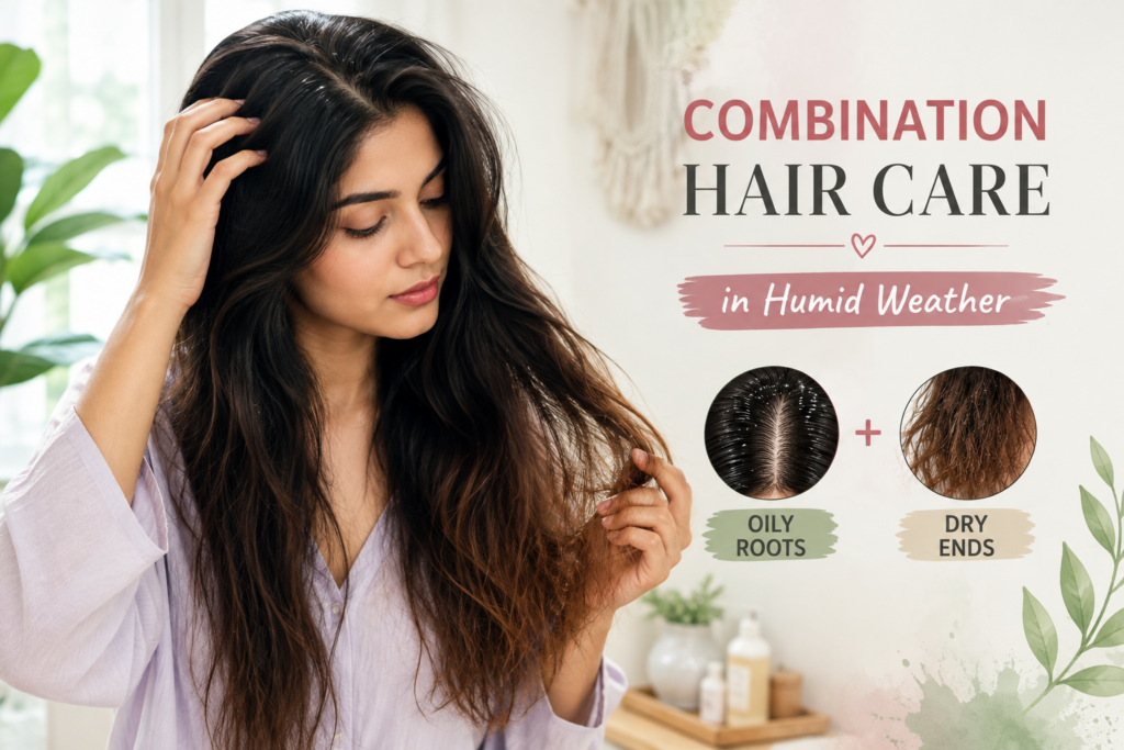 Combination Hair Care Routine in Humid Weather