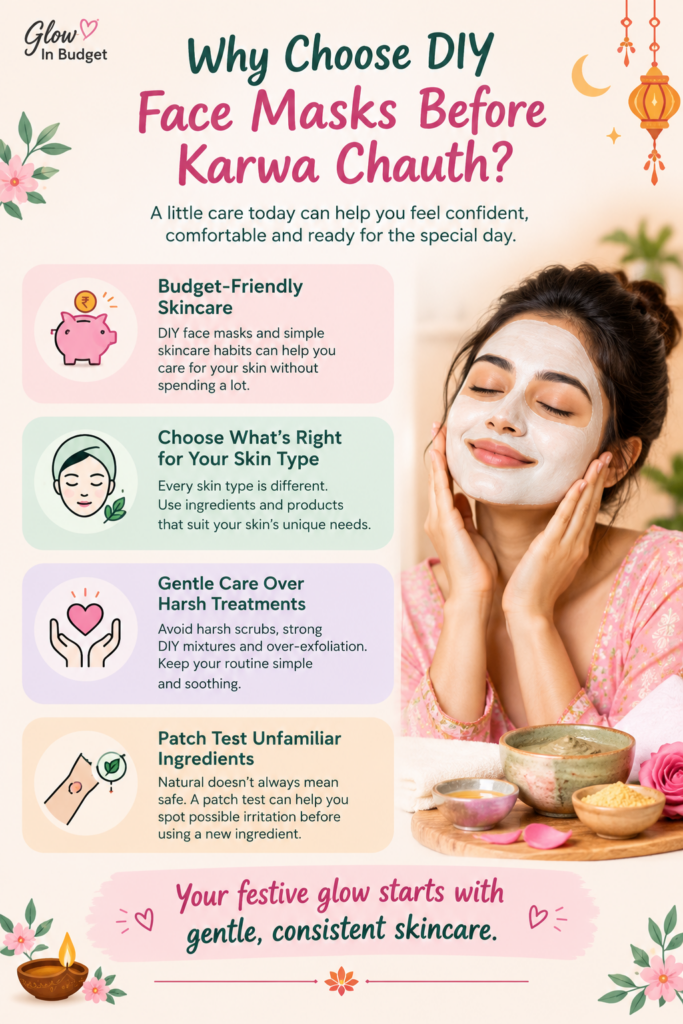 diy face masks for festive glow